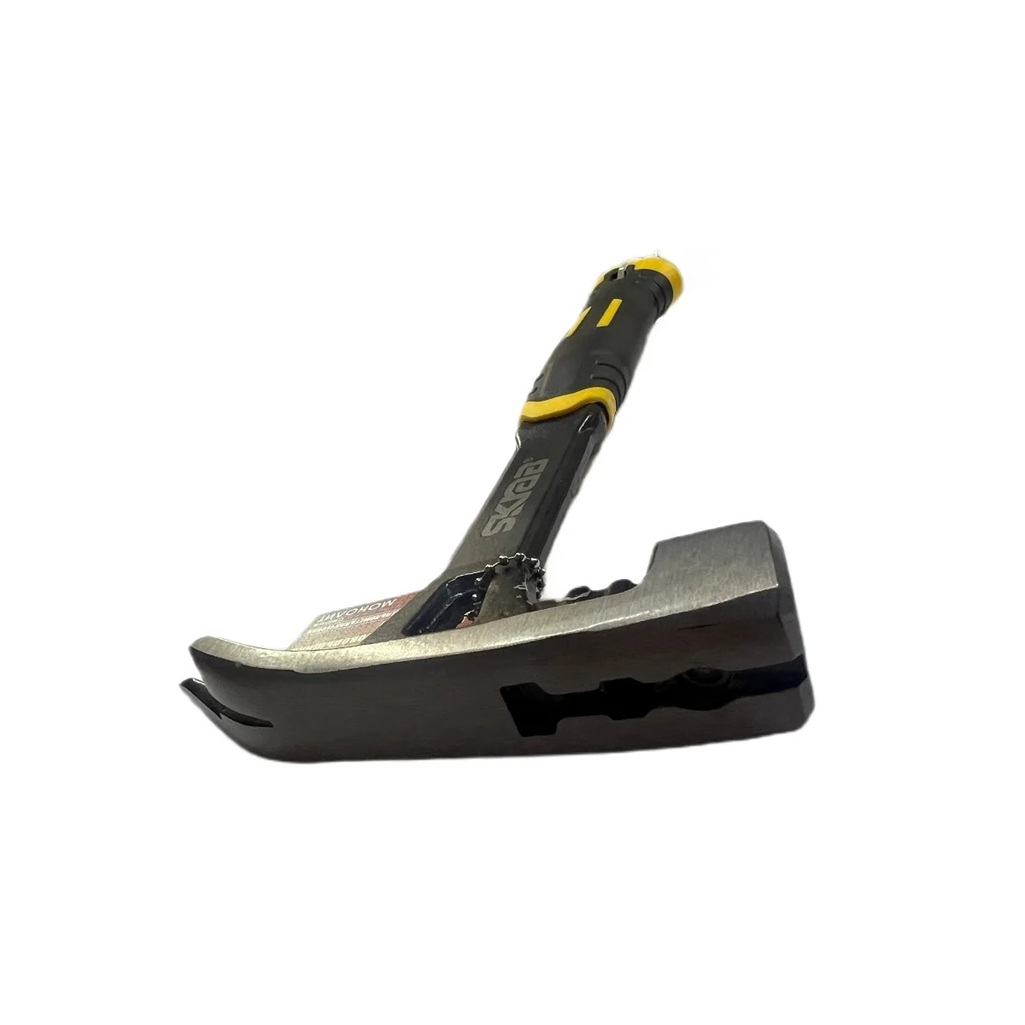 Молоток кровельный Skrab 20017 с двухкомпонентной рукояткой, квадратный боек, 600 г 