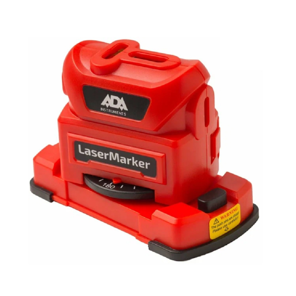 Уровень лазерный ADA LaserMarker, пластик с алюминиевой рамкой