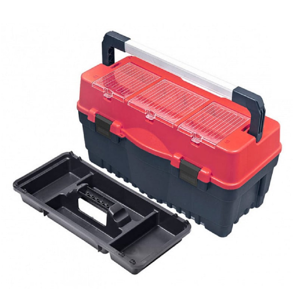 Ящик для хранения МастерАлмаз и транспортировки инструментов 10501228, 242х256х462 мм