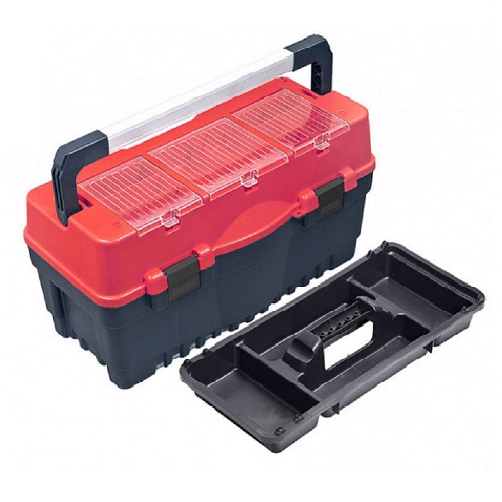 Ящик для хранения МастерАлмаз и транспортировки инструментов 10501228, 242х256х462 мм