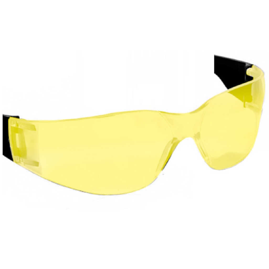 Очки защитные Champion C1035 с оптическими линзами, двухкомпонентные дужки, желтые