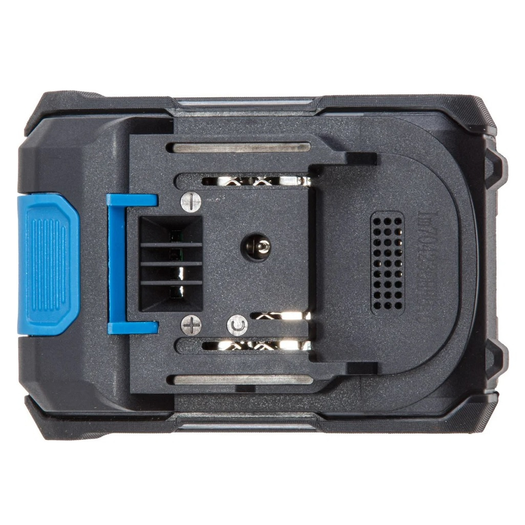 Аккумулятор Bull AK 6002, 18В, 6.0 Ah, Li-Ion, слайдер, индикатор заряда, черный