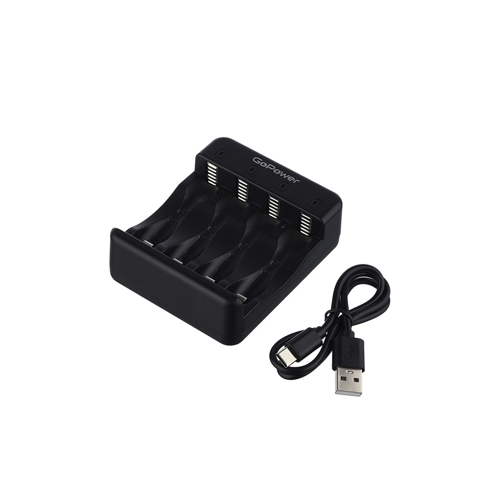Устройство зарядное GoPower iClever 1600 для аккумуляторов AA/AAA 4 слота