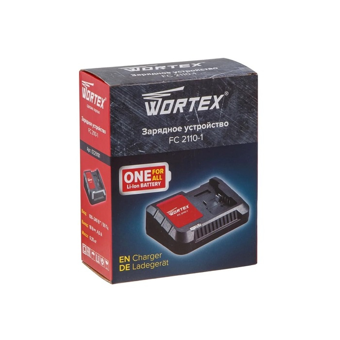 Зарядное устройство WORTEX FC 2110-1, 18В 4.0Ah