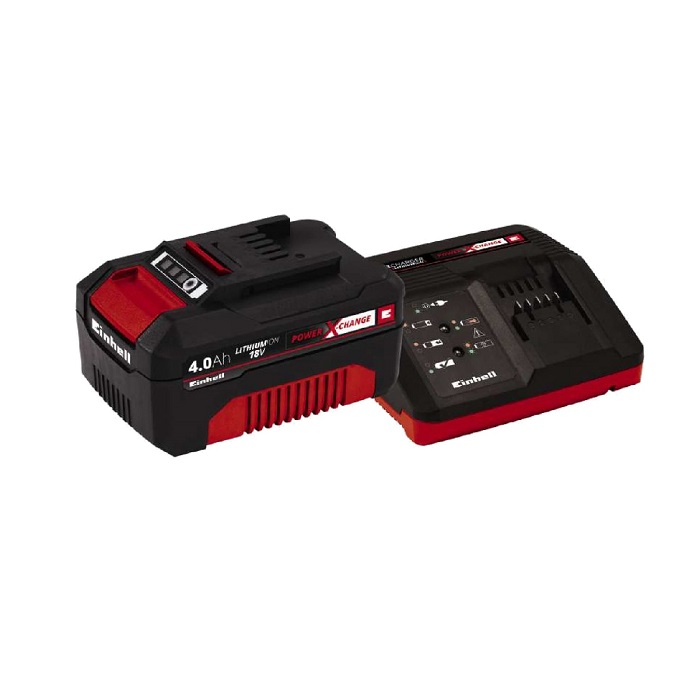 Стартовый комплект Einhell 1 аккумулятор 18В, 4.0Ah+зарядное устройство