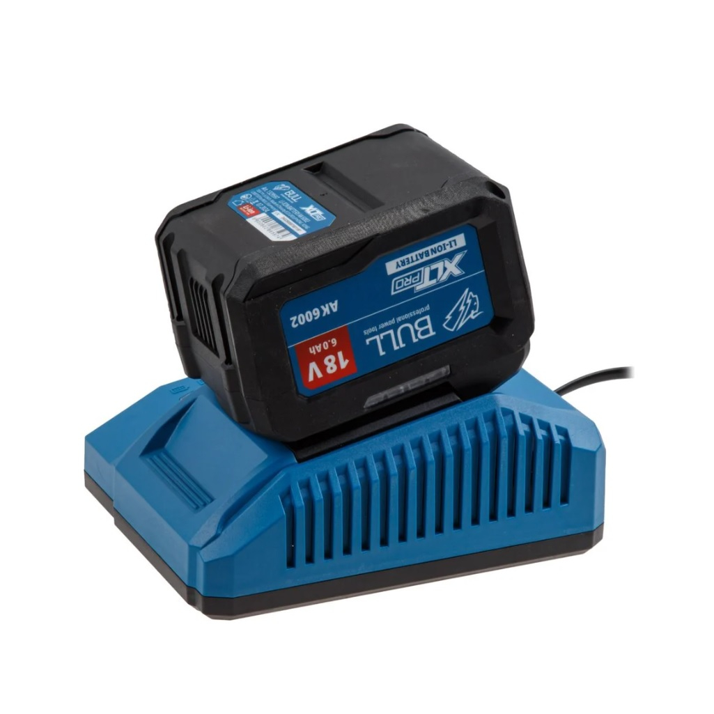 Устройство зарядное Bull LD 5002 1 слот, 6 А, XLTpro для быстрой и эффективной зарядки литий-ионных аккумуляторов