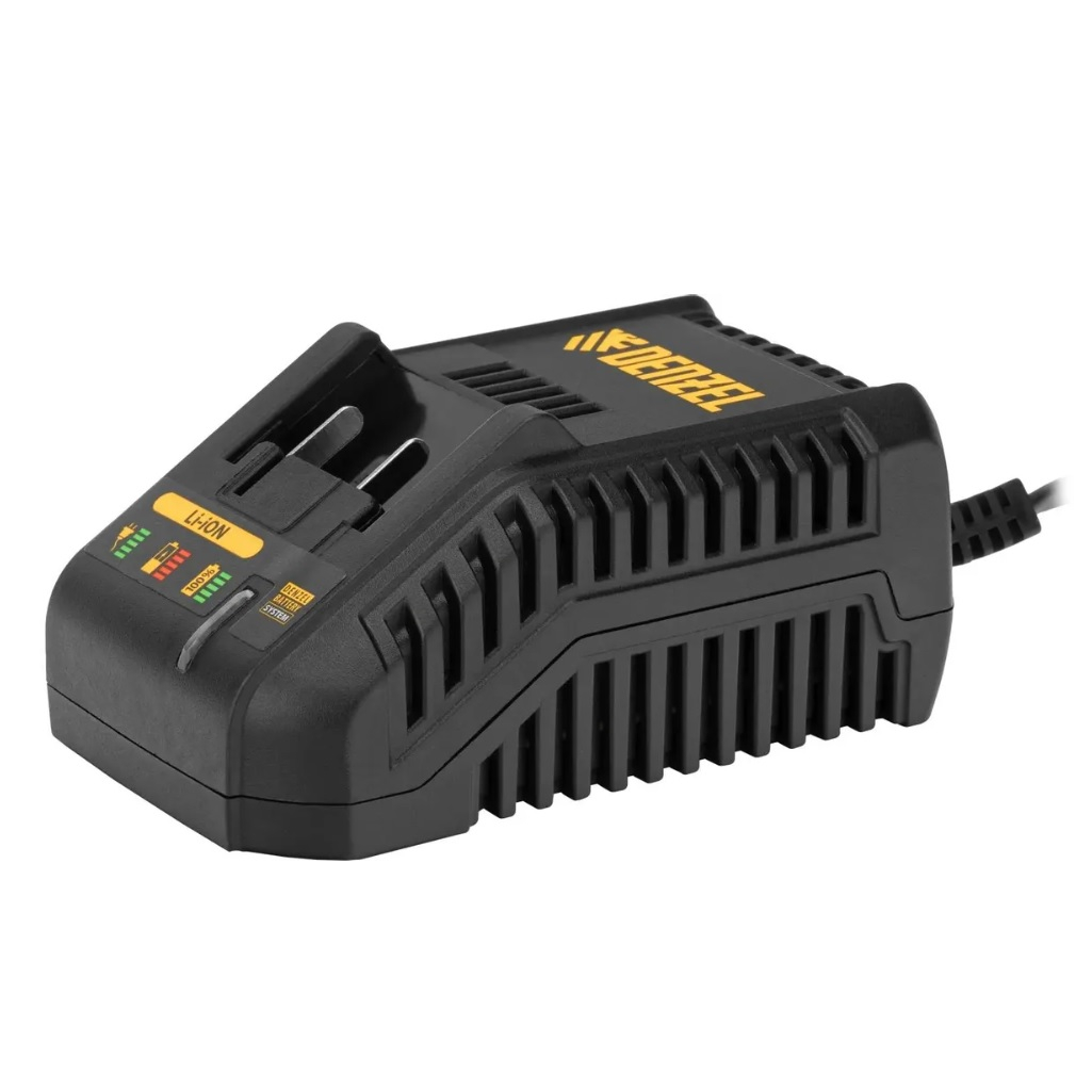 Устройство зарядное Denzel IBC-18-2,3, 18В, 2.3А, Li-Ion с индикатором заряда 28453