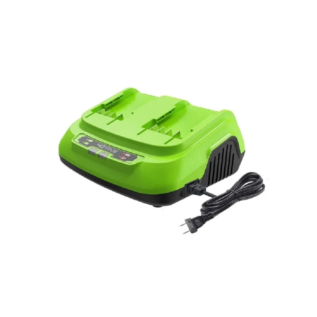 Устройство зарядное двухпортовое Greenworks G40UC8 Для аккумуляторного инструмента и садовой техники