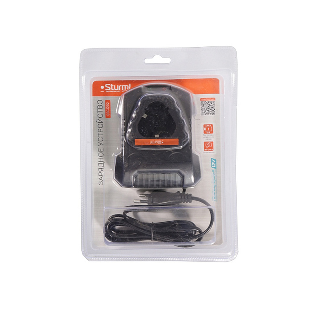 Устройство зарядное Sturm SBC1202 1BatterySystem 12 В, 2.4 А