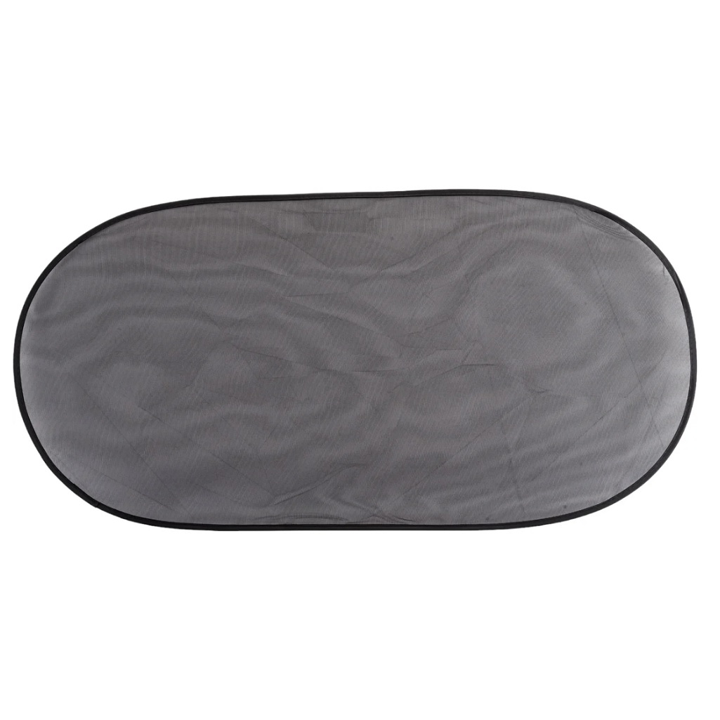 Штора солнцезащитная Nova Bright на заднее стекло с присосками 100x50 см, черная