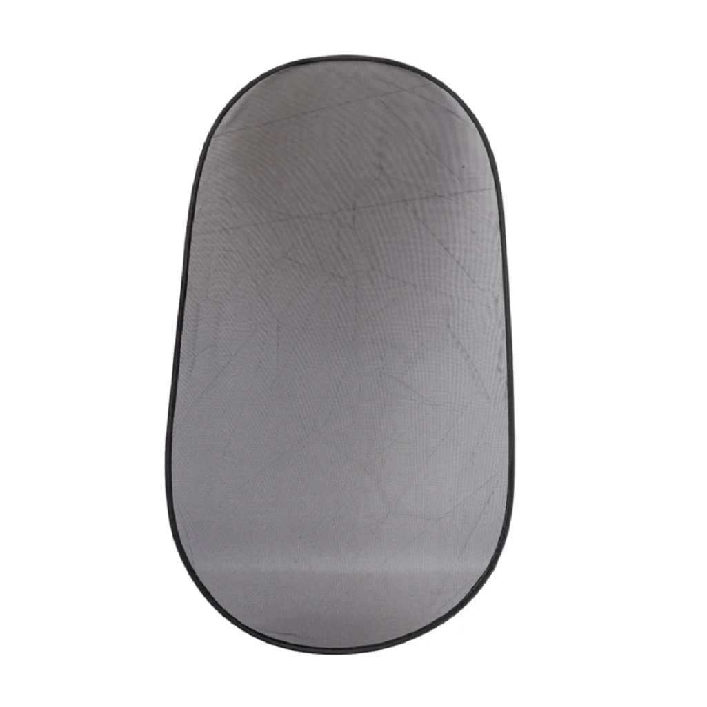 Штора солнцезащитная Nova Bright на заднее стекло с присосками 100x50 см, черная