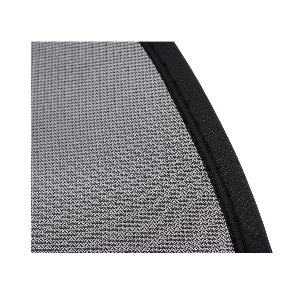 Штора солнцезащитная Nova Bright на заднее стекло с присосками 100x50 см, черная