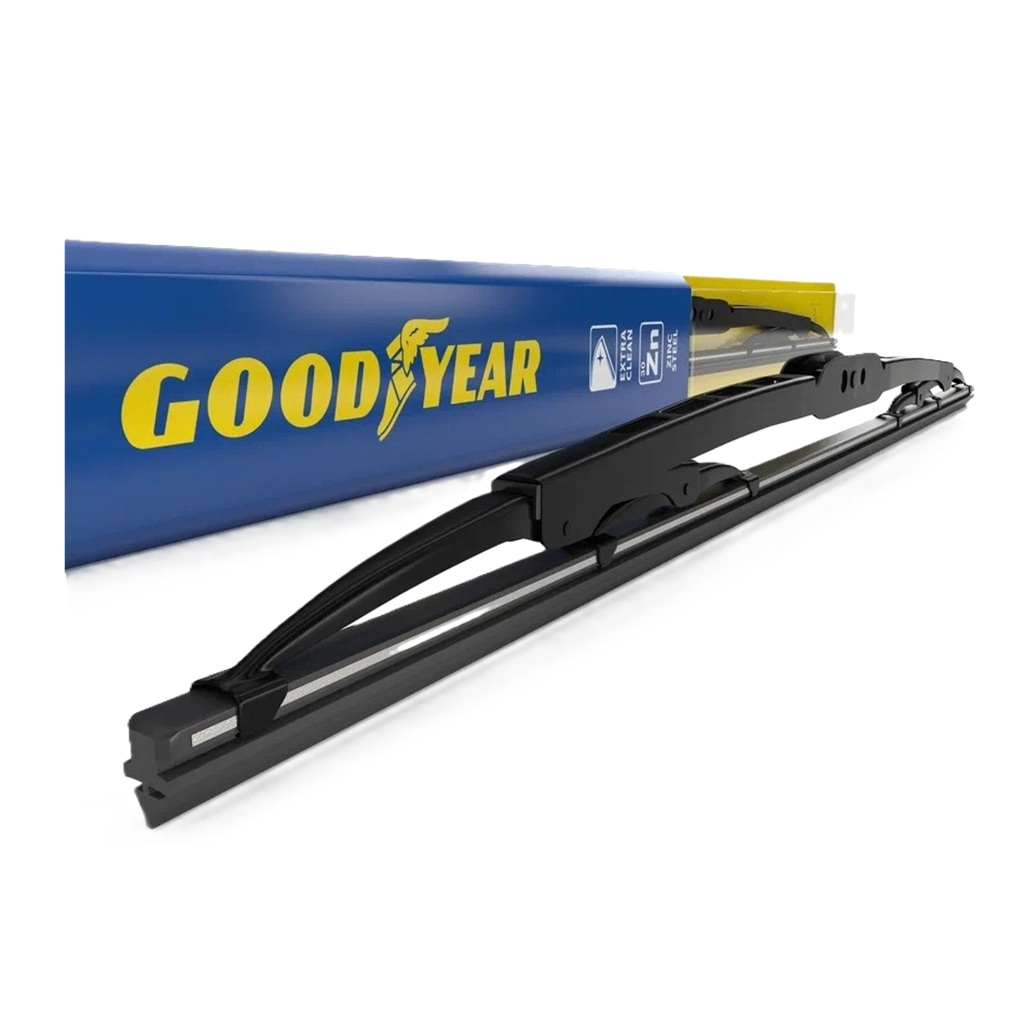 Щетка стеклоочистителя Goodyear Frame GY000324, каркасная, всесезонная, 3 переходника, 60 см