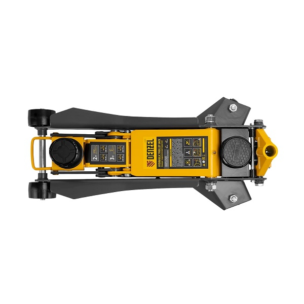 Домкрат Denzel гидравлический подкатной 2/3т 98-770 мм 51270