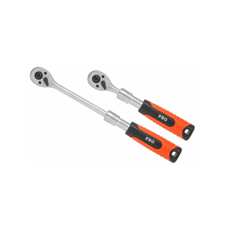 Рукоятка трещоточная телескопическая 3/8 STARTUL PRO-47038