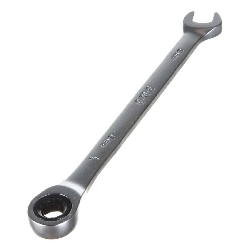 Ключ комбинированный Startul PRO-7008 8 мм, с поворотной трещоткой, серебристый