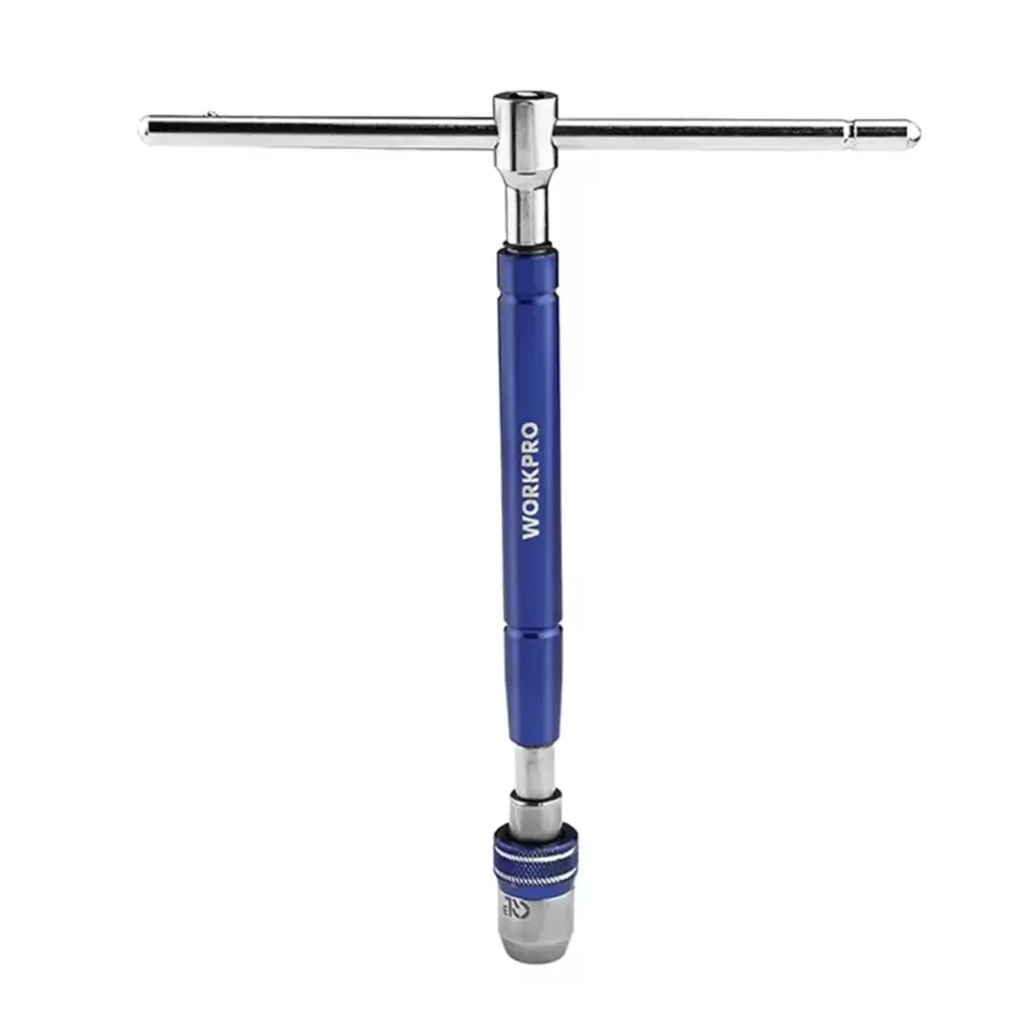 Вороток T-образный Workpro WP275016 удлиненный , 1/4