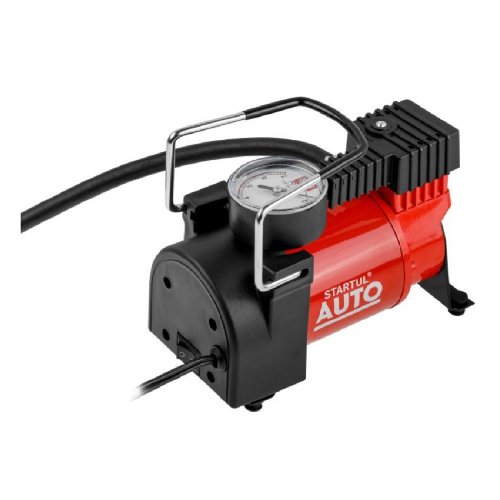 Компрессор автомобильный Startul AUTO 5800 для подкачки шин, 10 бар, 35 л/мин, 80 Вт