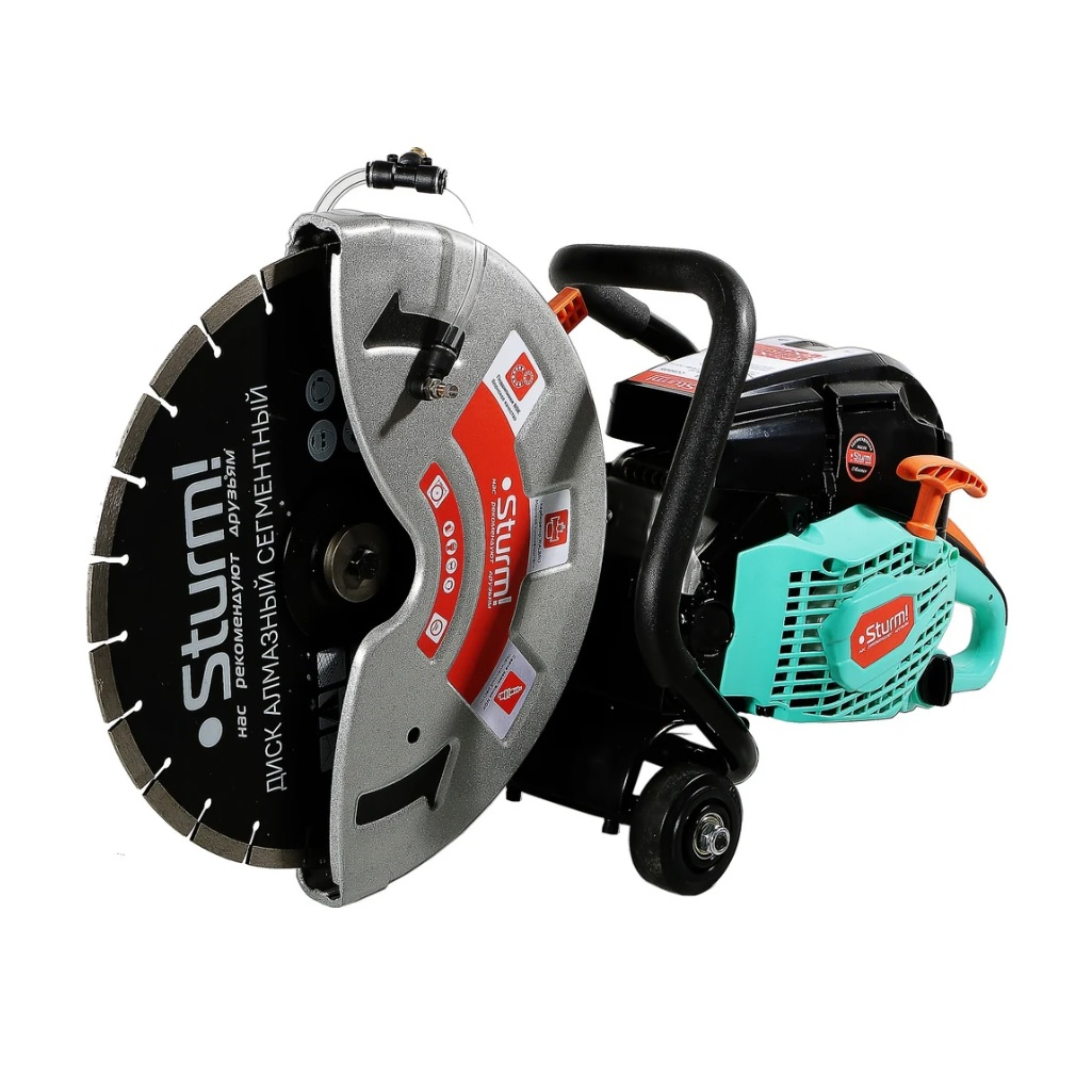 Бензорез Sturm CG5835, 2.6 кВт, 3.5 л.с, двигатель 58 куб. см, диск 350 мм