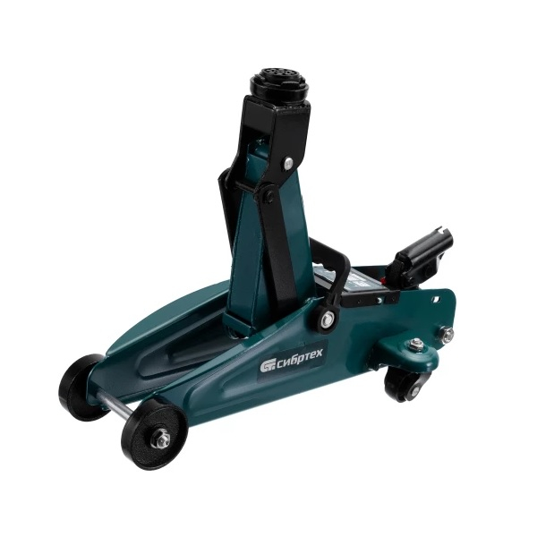Домкрат Сибртех гидравлический подкатной 2т 127-330мм 50833