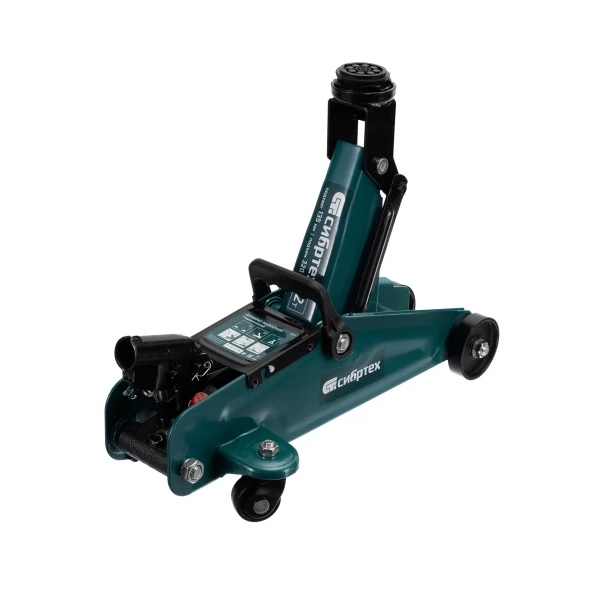 Домкрат Сибртех гидравлический подкатной 2т 135-320мм 50835