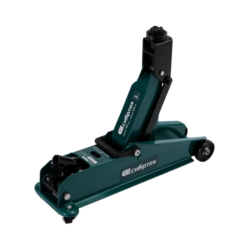 Домкрат Сибртех гидравлический подкатной 3т 192-532мм 50841