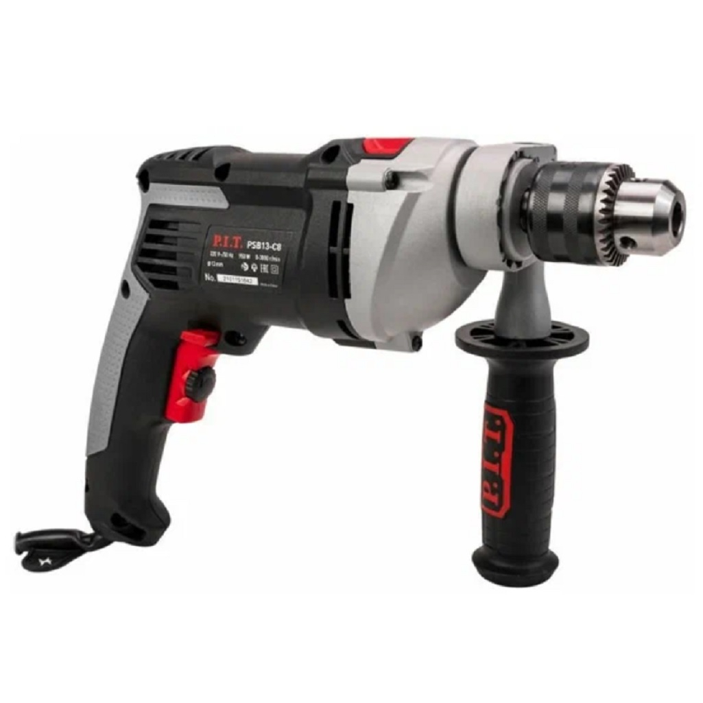 Дрель ударная P.I.T. PSB13-C8, 950 Вт
