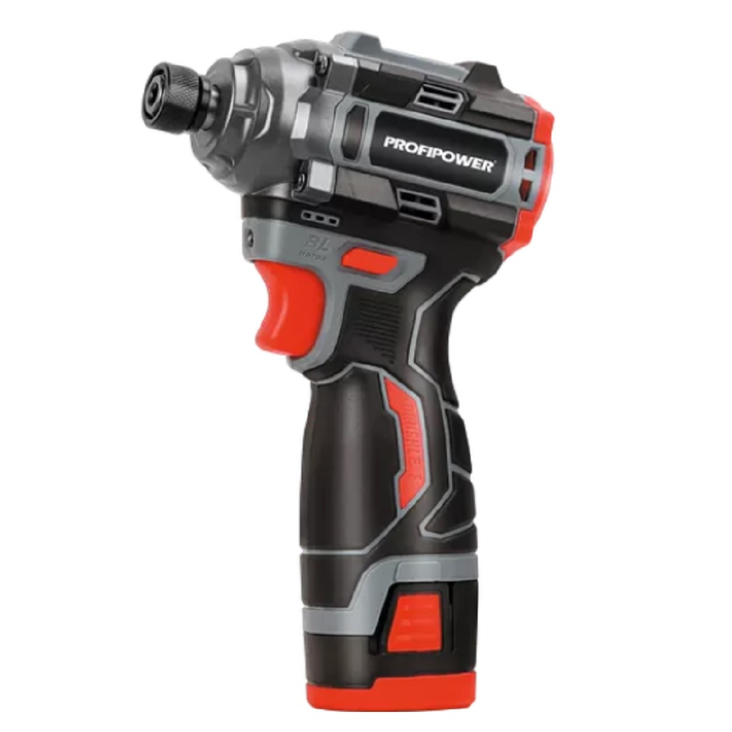 Аккумуляторный гайковерт бесщеточный Profipower BL-161B, 16 В, 40 Нм, 2 акк х 2,0 Ah+з.у.