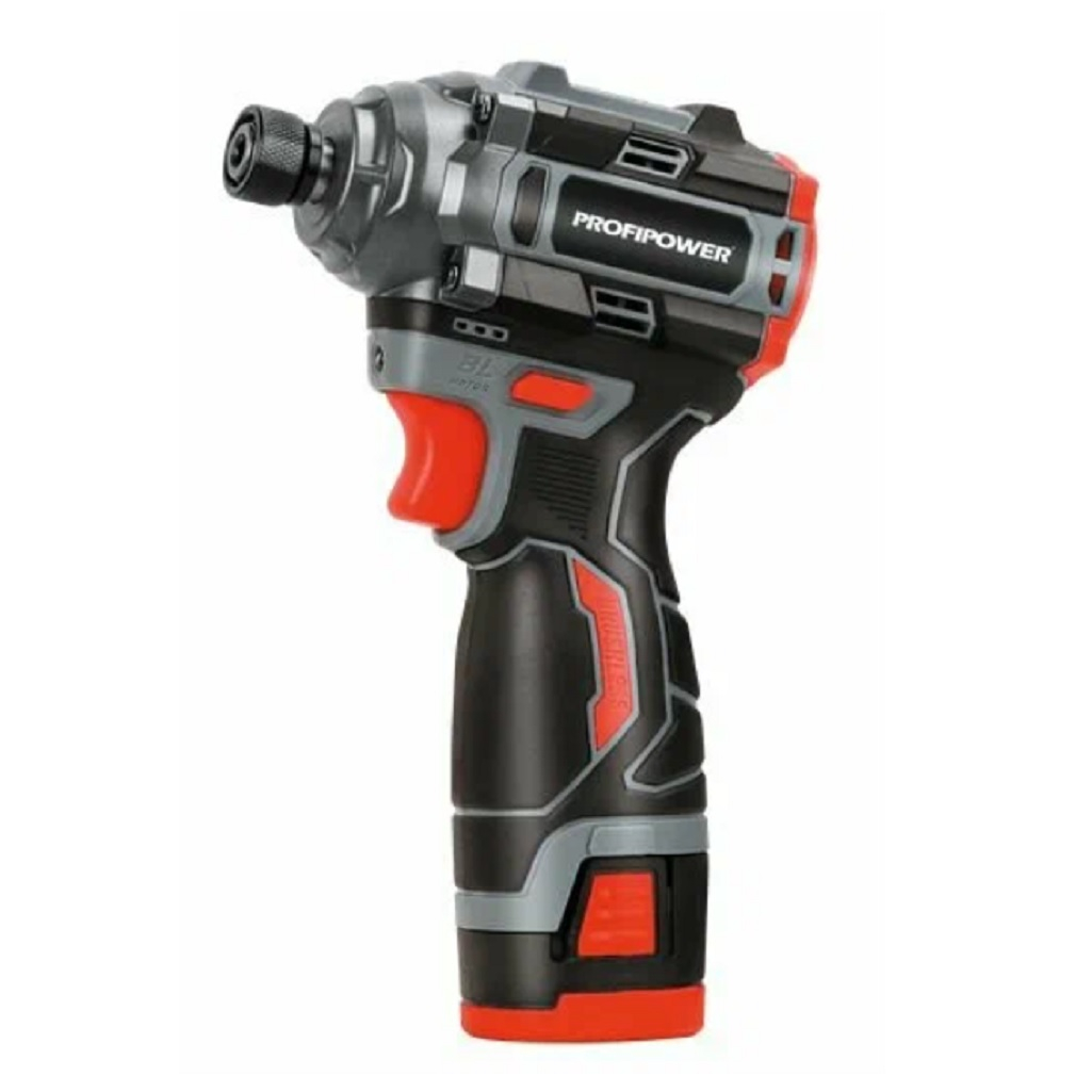 Аккумуляторный гайковерт бесщеточный Profipower BL-1630, 16 В, 260 Hм, 2 акк. х 2,0 Ah+з.у.