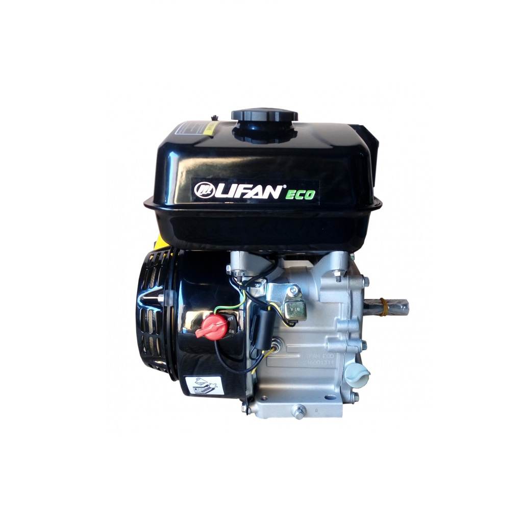 Двигатель бензиновый Lifan 168F-2 Economic 4800 Вт, 6.5 л.с, вал 20 мм