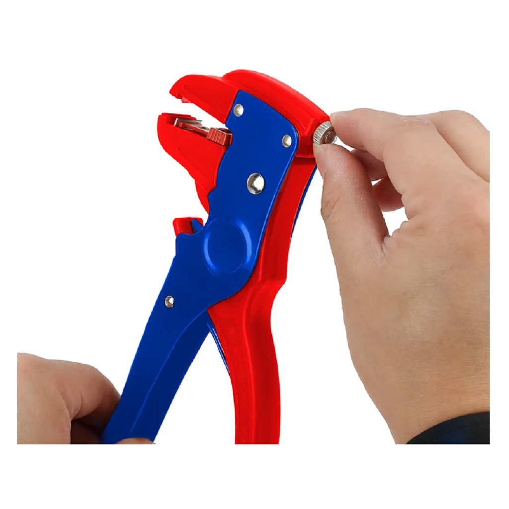 Клещи обжимные Workpro WP291008, эргономичные рукоятки, 168 мм