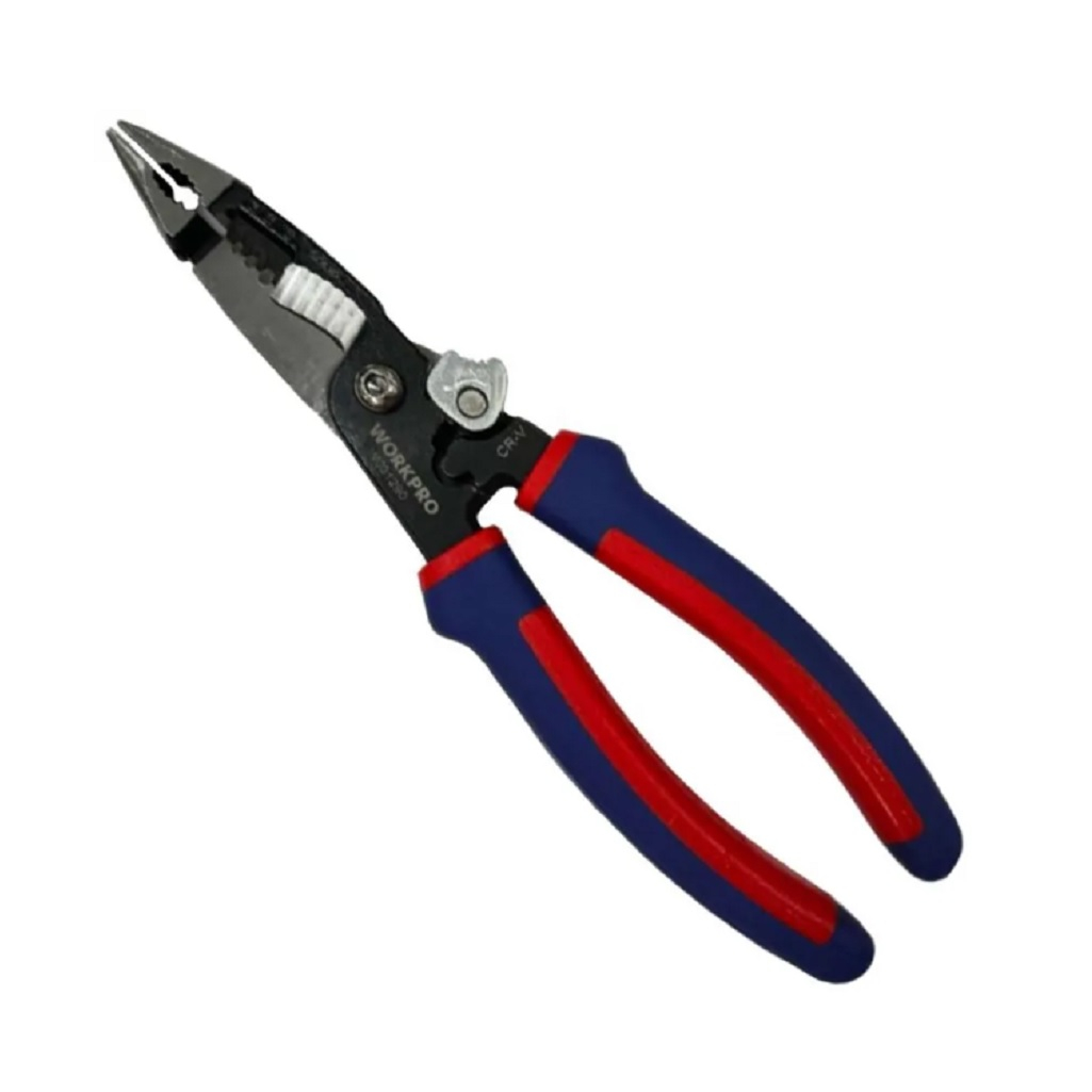 Инструмент Workpro WP291011 для зачистки проводов, эргономичные рукоятки