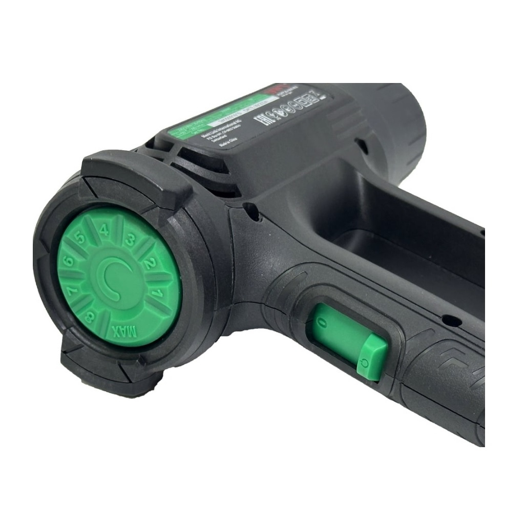 Фен технический DWT HLPP20-600 KV BMC, 2000 Вт, ступенчатая регулировка, 4 насадки