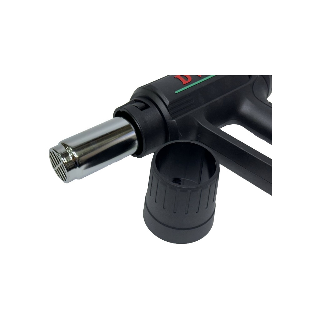 Фен технический DWT HLPP20-600 KVD, 2000 Вт, электронная регулировка, 4 насадки