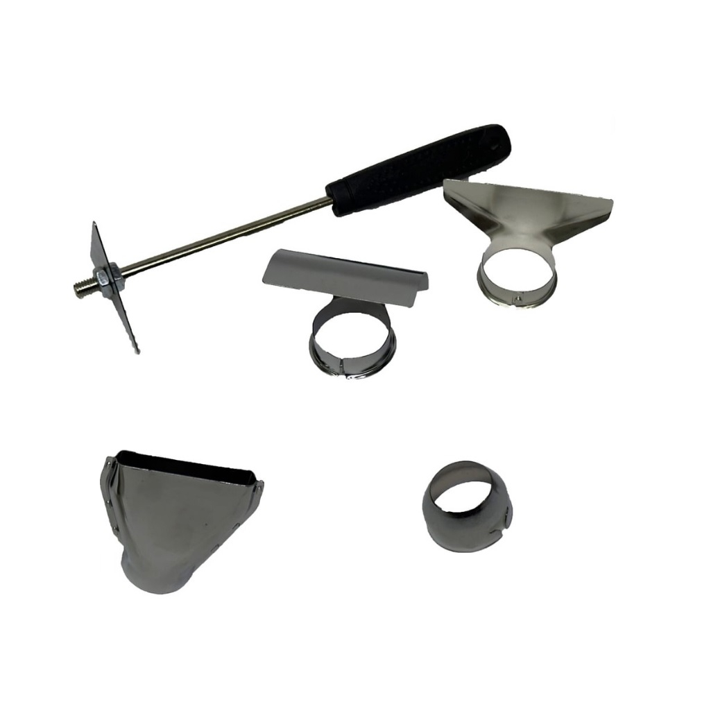 Фен технический DWT HLPP20-600 KVD, 2000 Вт, электронная регулировка, 4 насадки