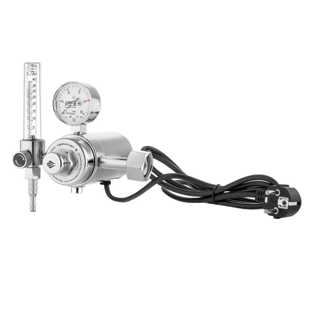 Регулятор расхода газа универсальный Сварог У-30/АР-40-П-220-Р, 94147