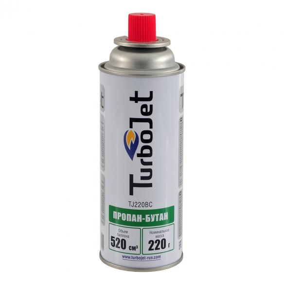Баллон с газом цанговый TurboJet 220 г