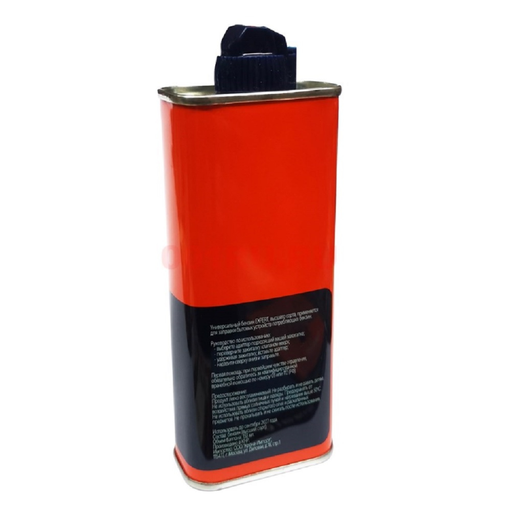 Газ для зажигалок Expert универсальный с высокой степенью очистки, 133 мл