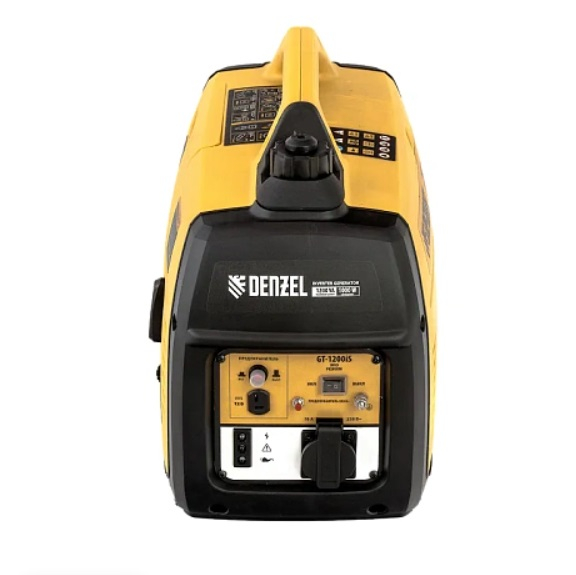 Генератор бензиновый инверторный DENZEL GT-1200iS 94701, 1.0 кВт