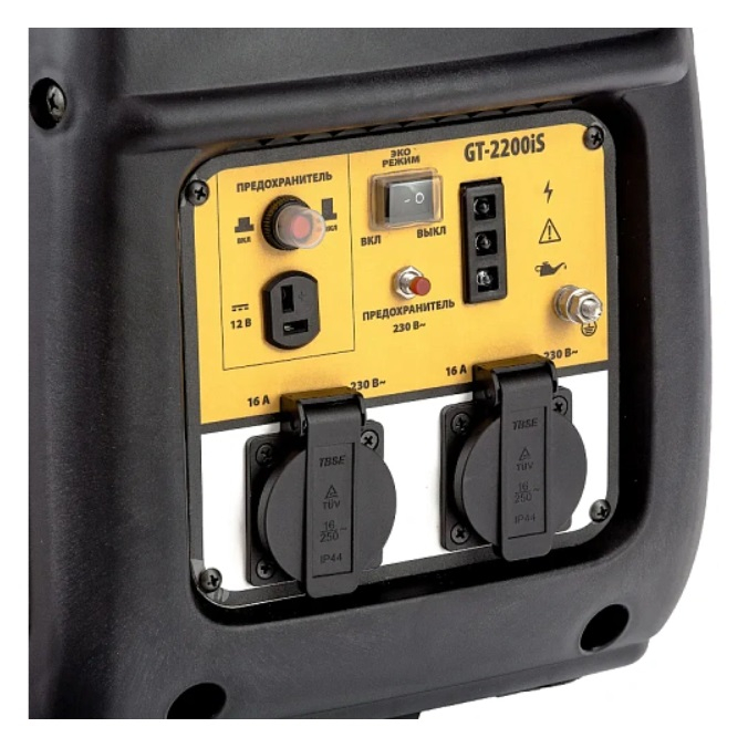 Генератор бензиновый инверторный DENZEL GT-2200iS 94702, 1.8 кВт