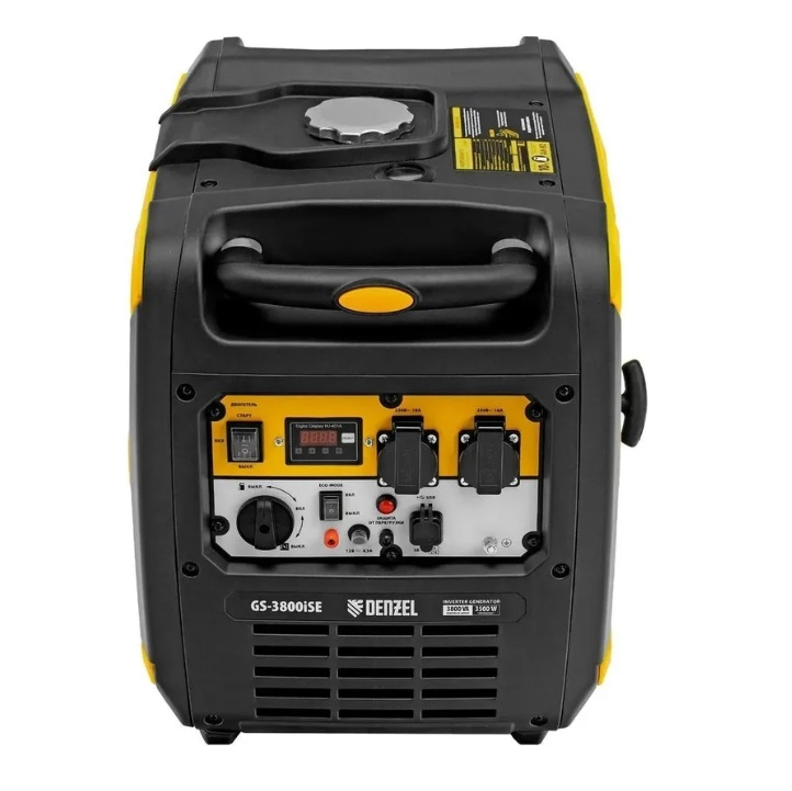 Генератор бензиновый инверторный Denzel GS-3800iSE 94711, 3.5 кВт