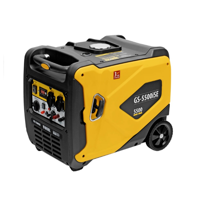Генератор бензиновый инверторный Denzel GS-5500iSE 94712, 5.0 кВт