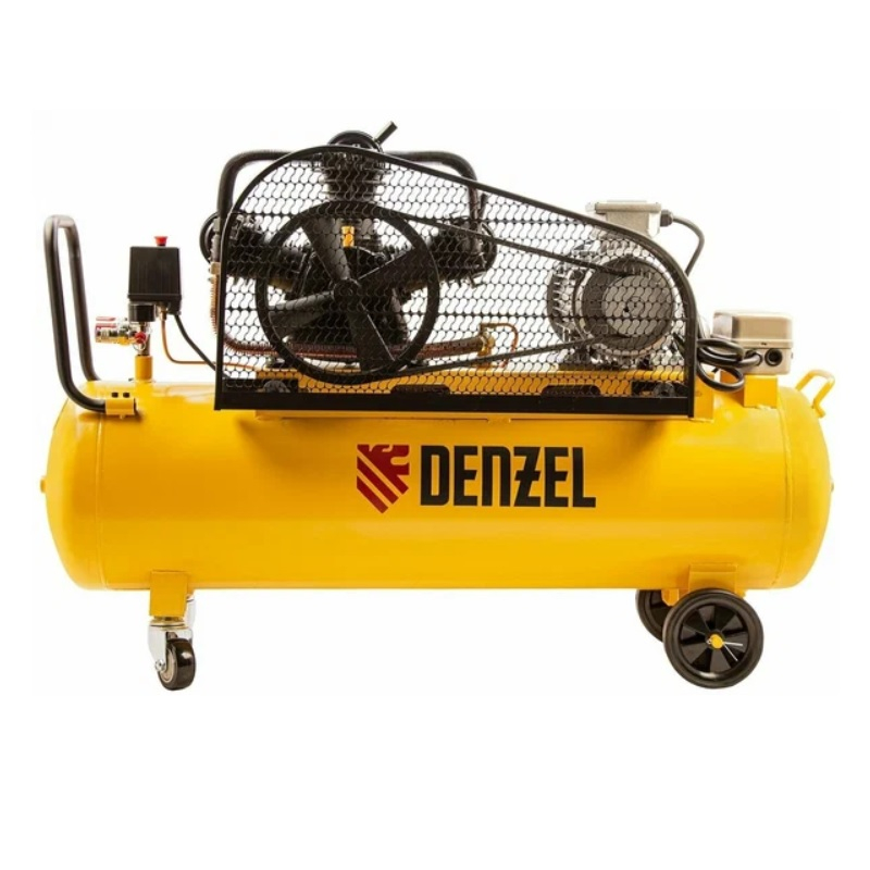 Компрессор Denzel BCW3000-T/100, 3,0 кВт, 520 л/мин, 100 л, 58118