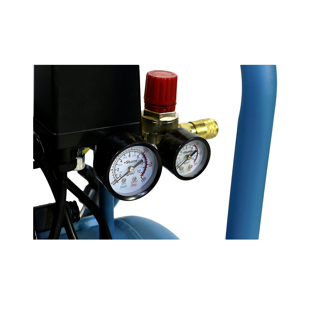 Компрессор Sturm AC93450OL поршневой, безмасляный, 480 л/мин, 3000 Вт