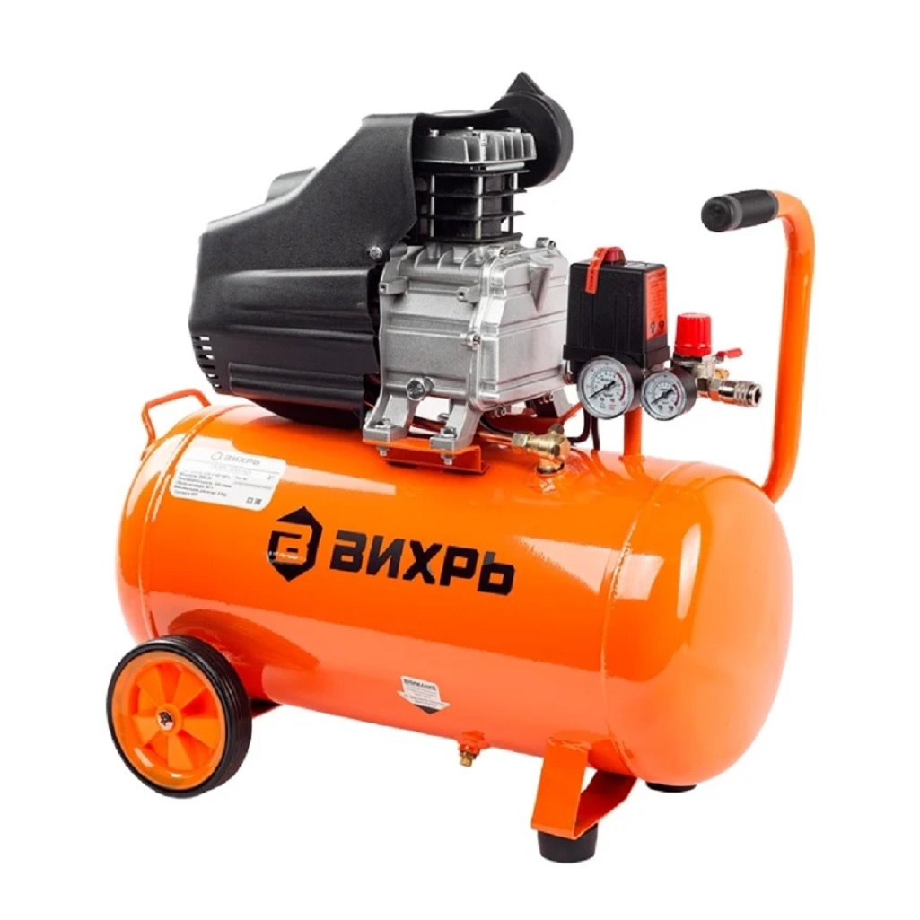 Компрессор Вихрь КМП-300/50 поршневой, электрический, 2000 Вт
