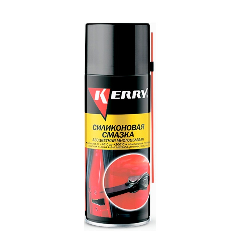 Смазка силиконовая KERRY KR-941-3 универсальная аэрозоль, 400 мл