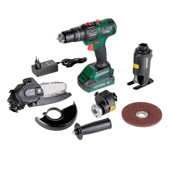 Многофункциональный инструмент Favourite OBS 2102KIT, 21 В, 1 акк х 2Ah + з.у 150210204