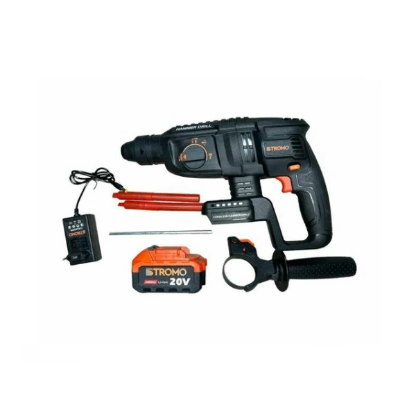 Аккумуляторный перфоратор Stromo AHA20 20В 1акк 4.0 Ah+з.у.