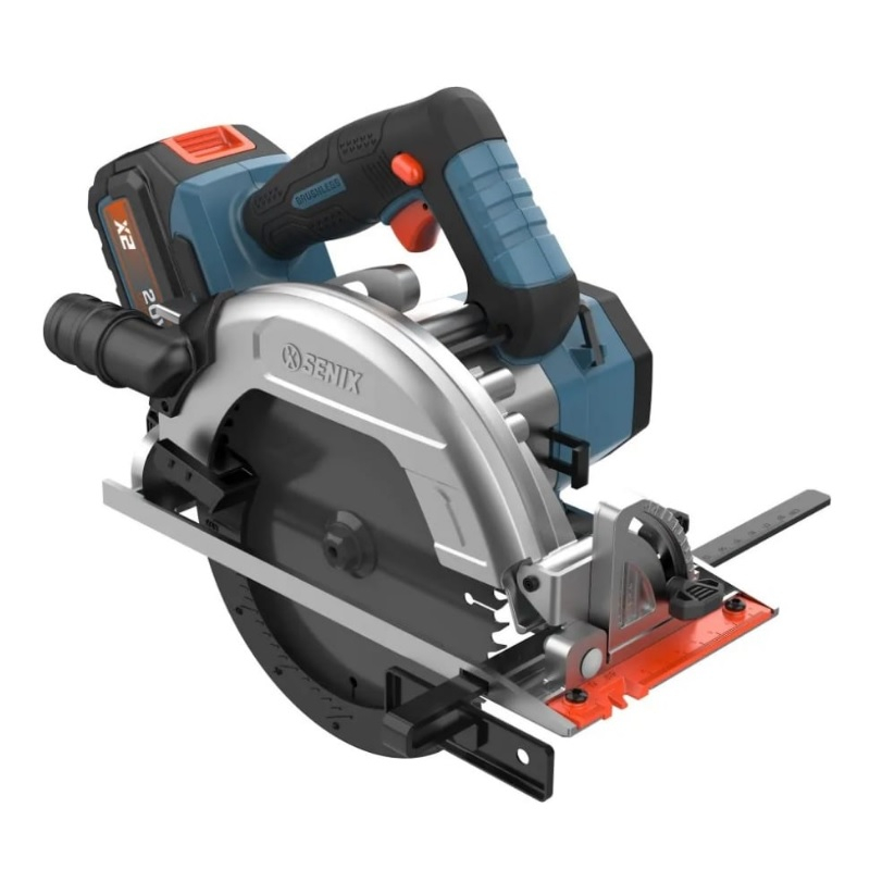 Пила дисковая аккумуляторная SENIX PSCX2-M5 SET 20В 1акк 4.0Ah+з.у.