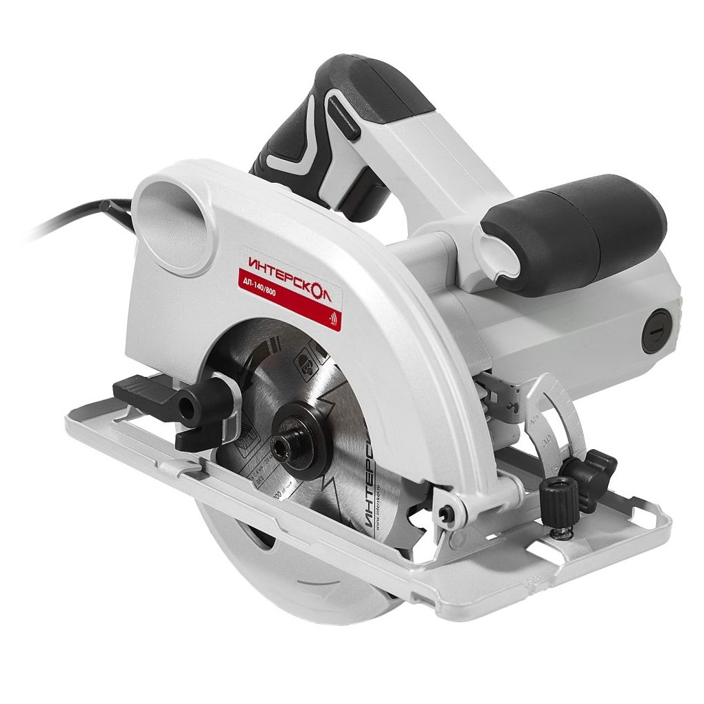 Пила дисковая Интерскол ДП-140/800, 800 Вт, 140 мм, 550.2.0.70